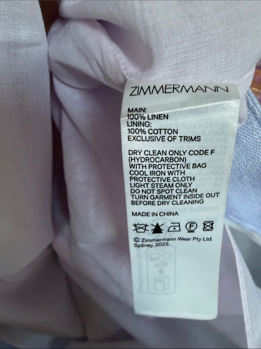 Zimmerman Frill Dress in Pastel - Picture 4 of 4